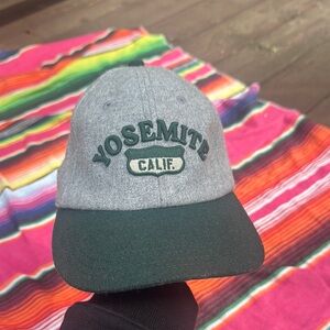 Gray and Green Yosemite Cap